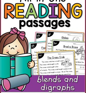 All-In-One Reading Passages : Blends and Digraphs