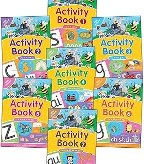 Jolly Phonics Activity Books 1-7 Bundle