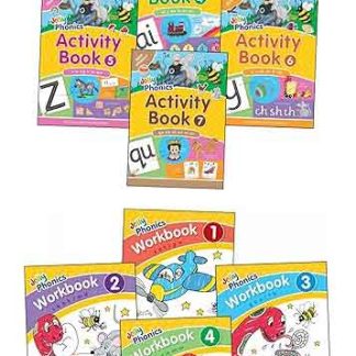 Jolly Phonics Activity + Workbooks 1-7 Bundles 14 Books in Total The Complete Bundle